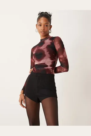 ASOS Premium ponte smart hotpant shorts in