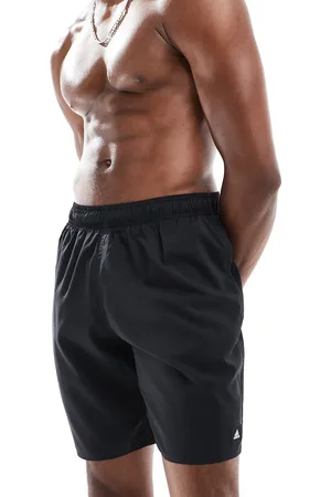 adidas Adidas Training solid CLX classic-length swim shorts in