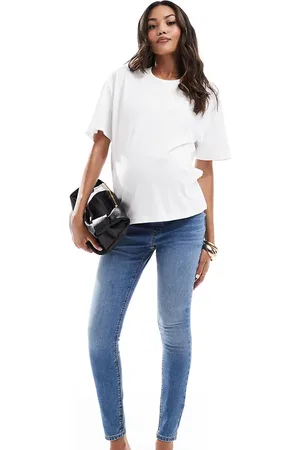 ASOS ASOS DESIGN Maternity ultimate skinny jean in mid