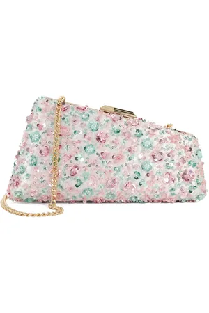 Dune Balancing embellished clutch bag in