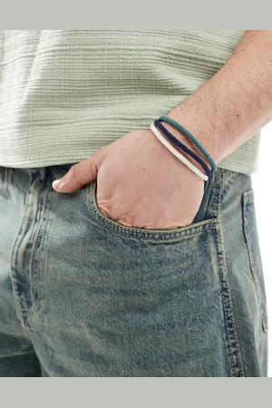 ASOS 3 pack cord puller bracelet in