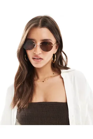 Stradivarius Rounded sunglasses in