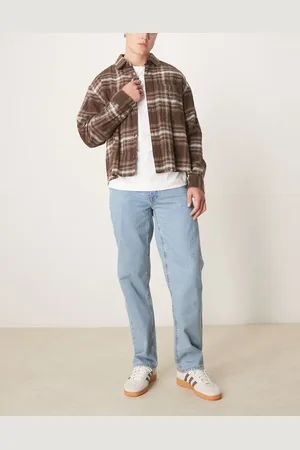 ASOS Straight leg jeans in mid wash