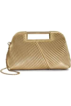 Dune Ebec clutch bag in gold