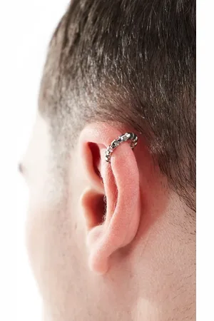 ASOS Ear cuff with geo cut out detail in tone