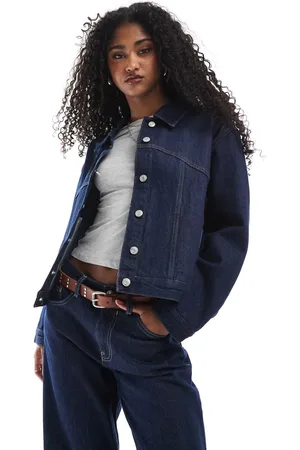 ASOS Denim western jacket with seamwork