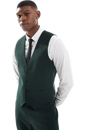 ASOS Wedding skinny suit waistcoat in