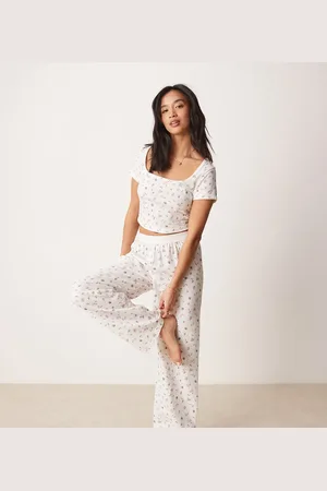 ASOS ASOS DESIGN Petite mix & match pyjama trouser in fruit ditsy print