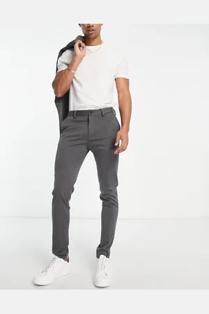 JACK & JONES Premium slim jersey suit trouser in