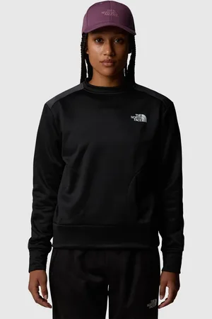 The North Face Reaxion fleece crew in and grey
