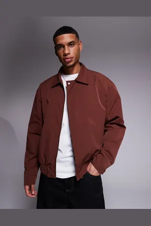 ASOS Lightweight harrington in rust