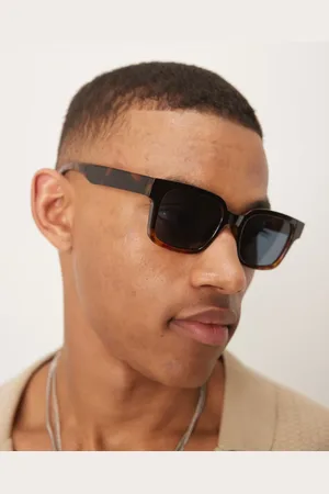 ASOS Square sunglasses with tortoiseshell fade frame and smoke lens