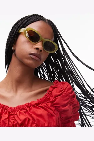 Topshop Sicily round sunglasses in