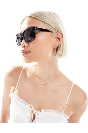 New Look Oversized round sunglasses in
