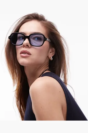 Topshop Madeira round sunglasses in