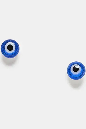 Kingsley Ryan Eye stud earrings in blue