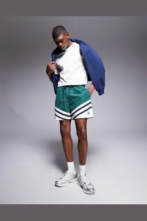 Alma de Ace Logo shorts in colour block