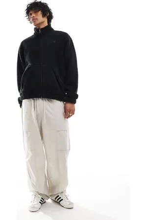 adidas Neuclassics 1/2 zip fleece sweatshirt in