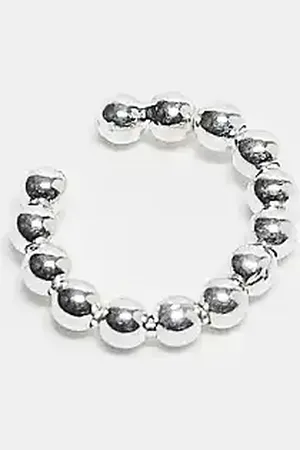 Kingsley Ryan Ball ear cuff in sterling