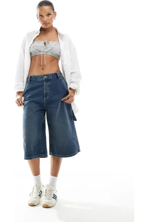 Cotton On 91 baggy denim jort in