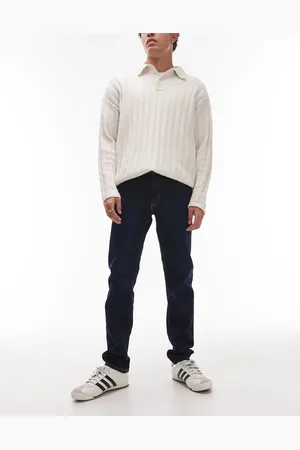 MANGO Jan skinny fit jeans in dark