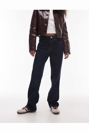 MANGO Matilda straight leg jean in dark