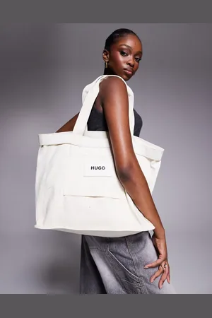 HUGO BOSS Becky canvas tote bag in