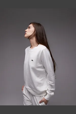 Lacoste Co-ord crew neck sweatshirt in
