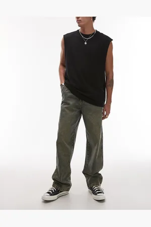 Dickies Madison loose fit denim jeans in indigo with fade