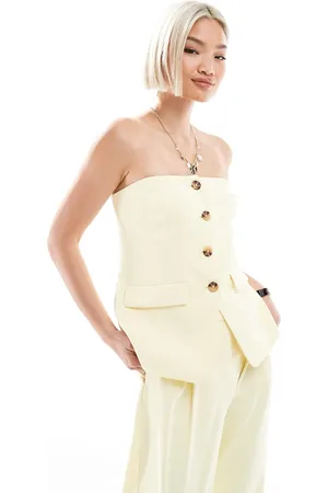 New Look Co-ord bandeau waistcoat in