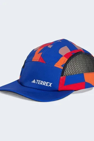 adidas Terrex climacool 5-panel graphic cap in semi lucid / semi impact