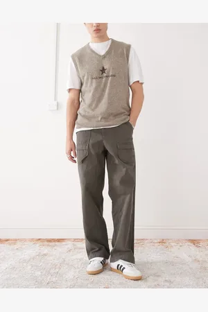 adidas Premium Essentials trousers in khaki