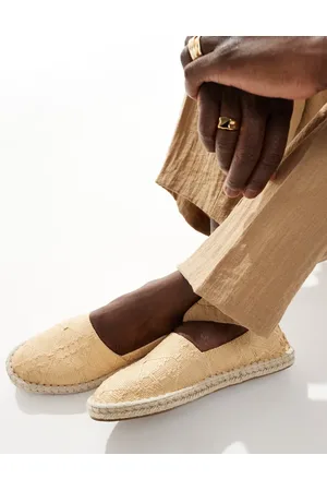 ASOS Weave espadrille in stone
