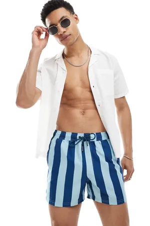 Bershka Stripe swimshort in