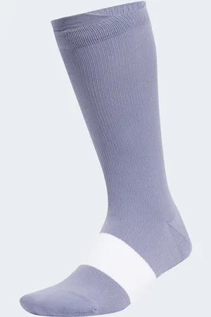 adidas Runxgraphic socks 1 pair in violet / white