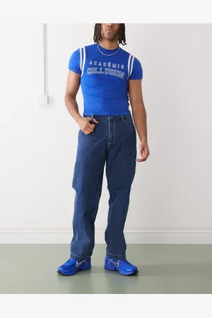 Obey Hardwork carpenter jeans in stone wash indigo