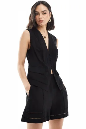 ASOS Ladder trim waistcoat co-ord in