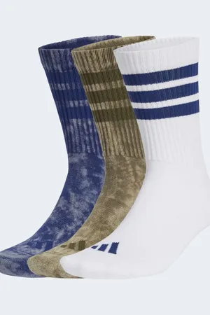 adidas Adidas Stonewash crew socks 3 pairs in multi