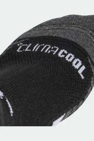adidas Performance climacool cushioned low socks 3 pairs in / white
