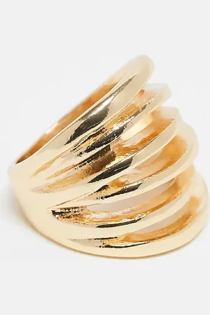 Reclaimed Unisex faux stacked ring in