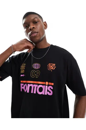 ASOS Oversized t-shirt with sports graphic in