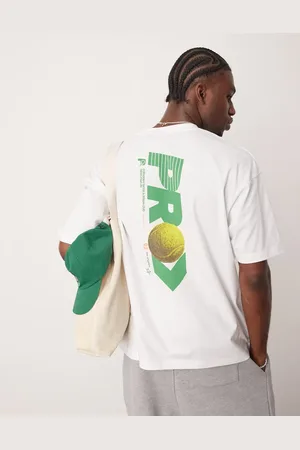 ASOS Oversized t-shirt with sports graphic in