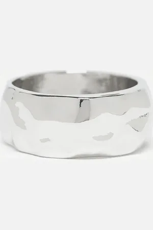 ASOS Chunky molten ring in tone