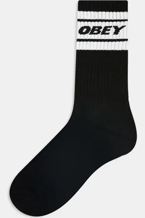 Obey Cooper logo socks in