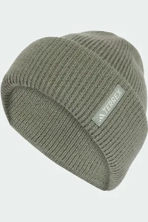 adidas Terrex multi beanie in silver / linen