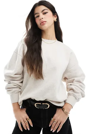 Cotton On Cotton On classic fleece crew neck sweatshirt in oatmeal marle