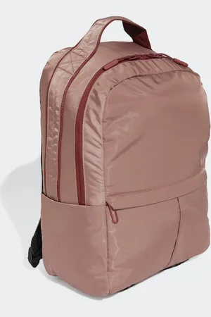 adidas Yoga backpack in warm clay / preloved ruby