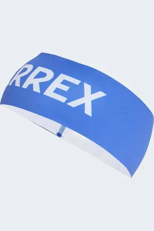 adidas Terrex climacool headband in semi lucid / white