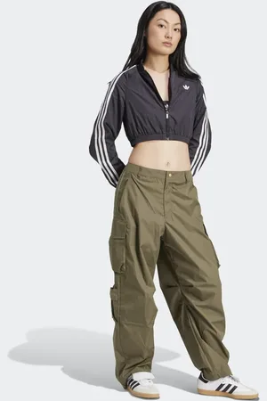 adidas Adicolor teamgeist cropped track top in