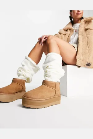 UGG Classic ultra mini platform boots in chestnut